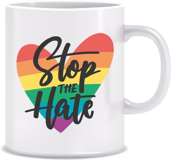 LGBTQ Tasse - Stop the hate