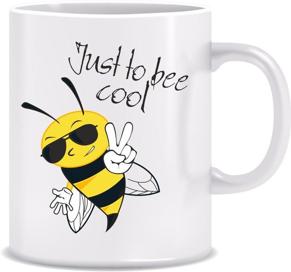 Bienen Tasse - Just to bee cool
