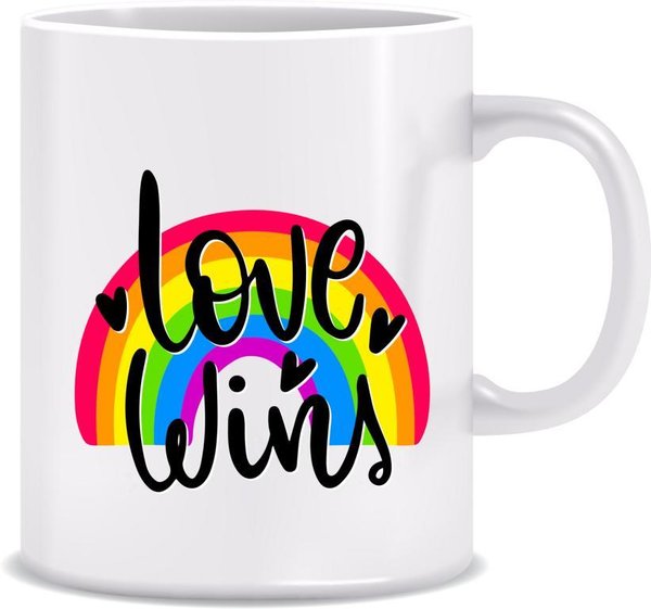 LGBTQ Tasse - Love wins