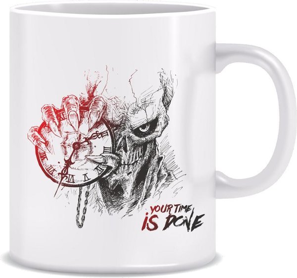 Tasse - Skull your time is done